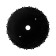 A knife for a chain tundra trimmer, 235 x 25.4 mm, 20 teeth