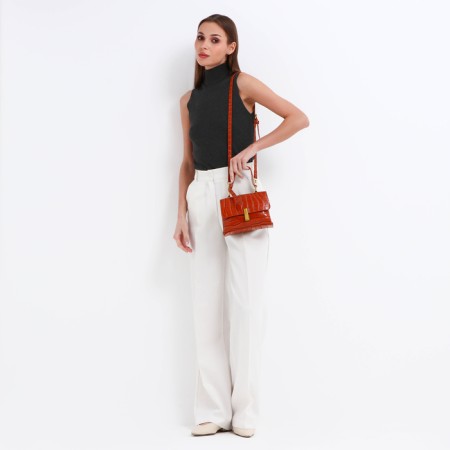 Bag-mixer on the valve, long belt, redhead color-5