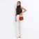 Bag-mixer on the valve, long belt, redhead color