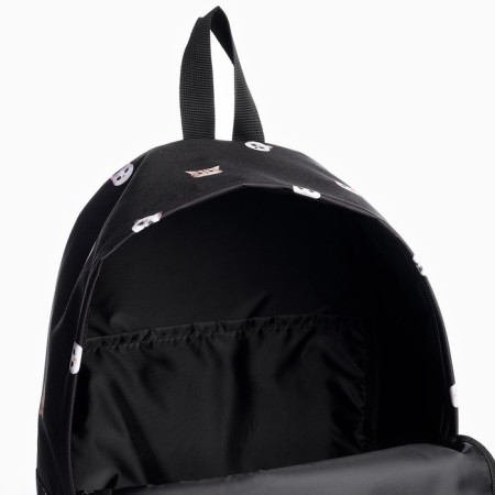 School Textile Backpack "Cats", 42x14x28 cm, black color-6