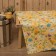 Bath sheet "Russian Field" 145x 180 cm, cotton waffle leaf