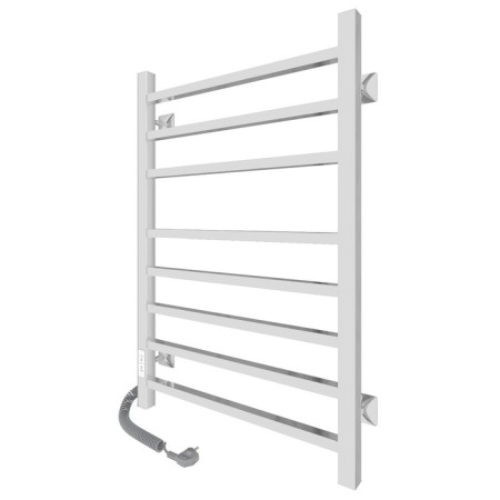 The electric heated towel "Sanprise" Quadro P8, 500x800 mm, left, chrome-1