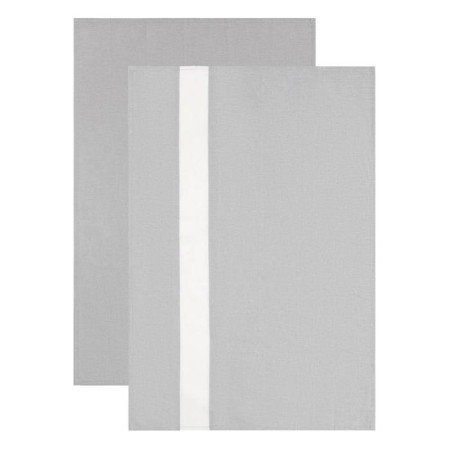 Set of towels "Ethel" 2 pcs, col. Gray, 100% cotton, 163 g/m2-1