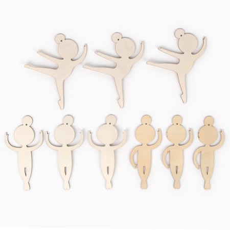Talent School Set for creativity elegant ballerinas, 9 basics-9