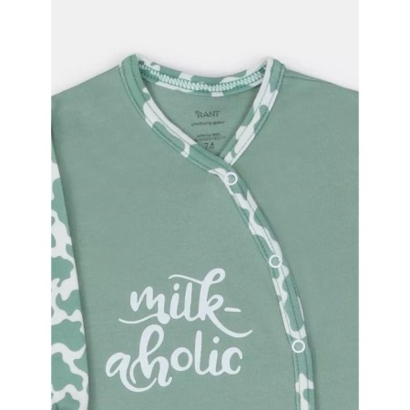 Details for children with open legs Rant Milk-Aholic, height 80 cm, green color-2