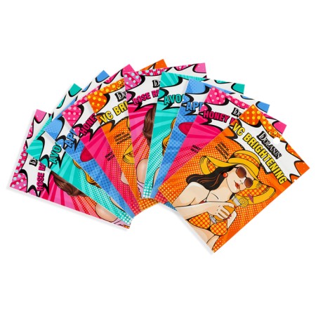 A set of face masks with aromas, 10 pcs