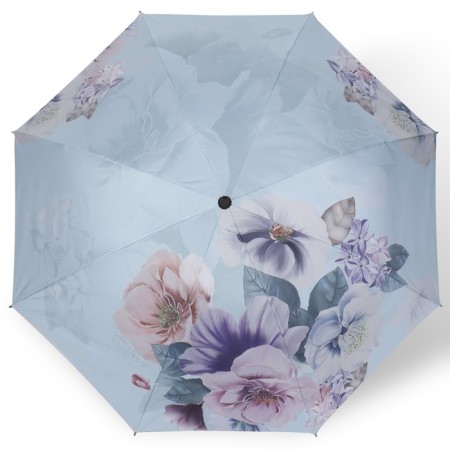 Mechanical “violets” umbrella, eonge, 4 additions, 8 knitting needles, r = 49 cm, color mix-13
