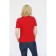 T-shirt with a V-neck, size 48