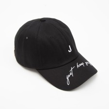 Baby cap, black color, size 54-56