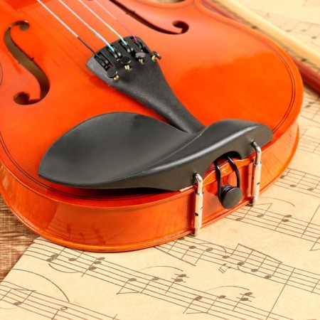 Music Life 3/4 violin, included case and bow-2