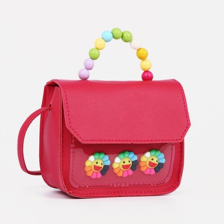 Baby bag on magnet, raspberry color