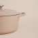 Cast iron pan with enameled coating SL Home, D = 28 cm, h = 12.5 cm, pink color