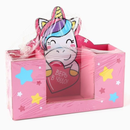 Organizer for the office "Believe in the miracle!" unicorn-7