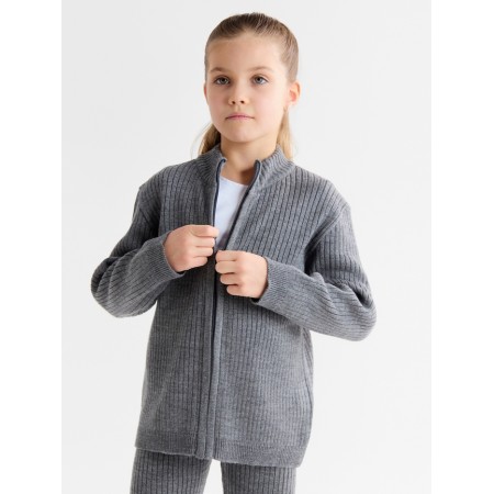 Costume (sweater and trousers) children's minku, color graphite, height 146 cm-6