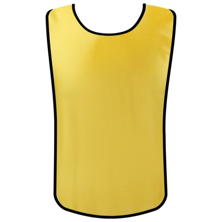 Манишка футбольная на резинке ONLYTOP, р. 50-56, цвет жёлтый-2
