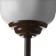 Bra "Online" (CIL.) 1x15W E27 Model: BR 02075 Wenge 10.5x15x27cm