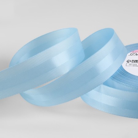 The tape is decorative, repression/satin, 25 mm, 18 ± 1 m, blue color