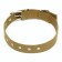 Collar of tarpaulin dimensionless single -layer, 72 x 3.5 cm, sand