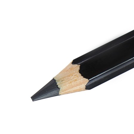 Pencil thickened blackographic 5.6 mm, Koh-I-Noor Jumbo Black Star 1820 8b, l = 175 mm-2