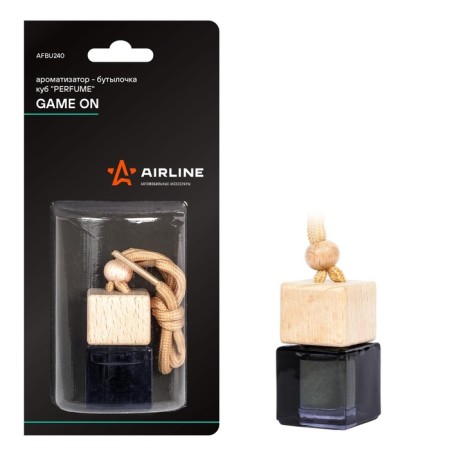 Airline pendant in the bottle of AILLINE Cube Perfume, Game ON AFBU240