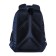 School backpack, 40 x 27 x 20 cm, Grizzly, ergonomic back, laptop department, blue