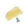 Cappio H002GP bracket handle is semicircle, aluminum, l = 78 mm, m/o 64 mm., Color gold