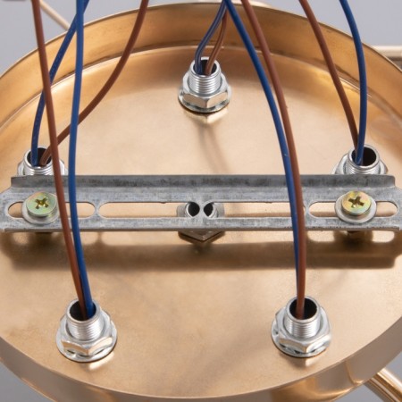 Greta chandelier BP 5x40W E27 Gold Model: 2600553-8