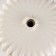 Vase for flowers is decorative, white, handmade, 14 cm x 14 cm x 7 cm.