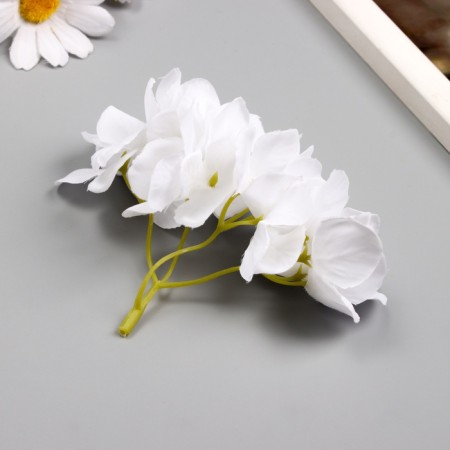 A bud on the leg for decoration "Violet white" d = 5 cm, h = 10 cm-1