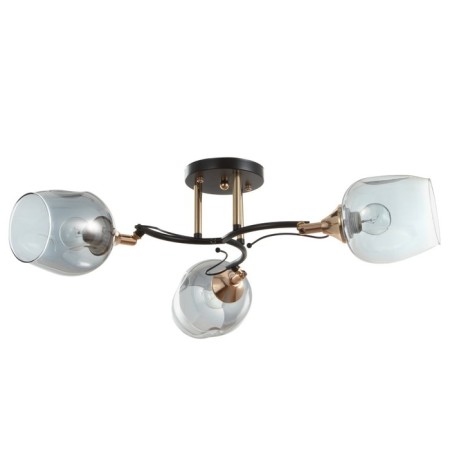 Chandelier N5031/3 COF+FGD coffee/gold 3x60W E27 60x60x24cm-3