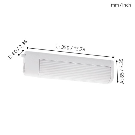Bari 2x25W mirror backlight E14-1