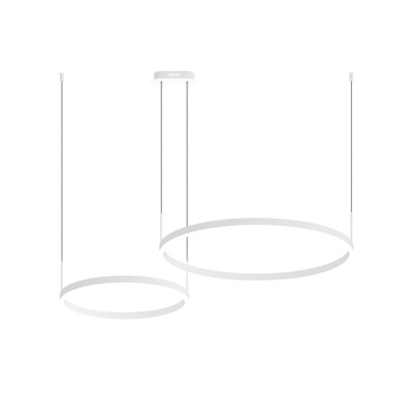 Dimic -shaped suspension, size 90x60 (40+60) x150 cm 60W, LED, 4000K, with FDU