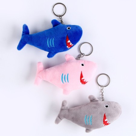 Akula keychain, 10 cm, Mix color-2