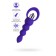 Anal sleeve Todo by Toyfa Twisty, silicone, purple, 14 cm, Ø 3.2 cm