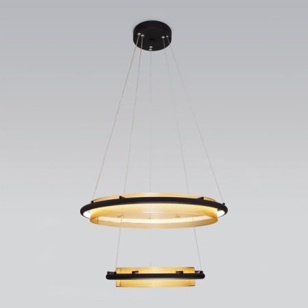 Smart suspended lamp Imperio, SMD, LED tape, 59x59 cm