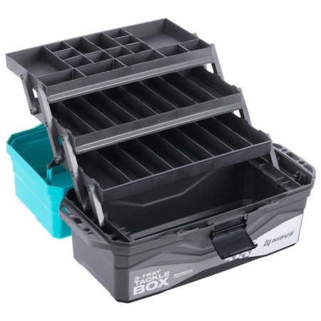 Fishing box Tackle Box Trick -heating Nisus, turquoise-4