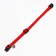 A cat collar with a bell, 30 x 1 cm, polyester, red