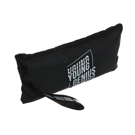 Penal soft, 1 compartment, 100 x 195 mm, flat, reflective element, Phoenix "Your Rules" Black 61333-3