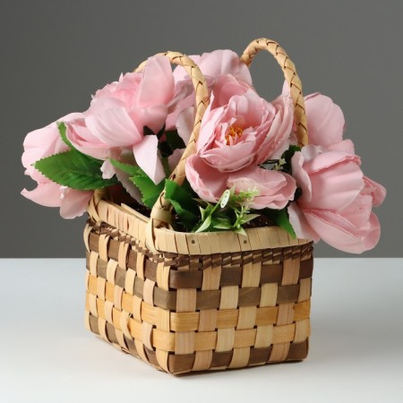 Playfish basket, 19 x 14 x 11.5/25 cm, sequoia-1