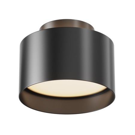 Ceiling light Technical C009cw-L16b, LED, 16W, 12x12x9.2 cm, 800lm, black color black