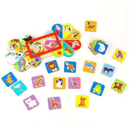 Developing game for children "who lives where and who eats" according to the methodology of Lullia-2