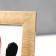 Photo frame plastic 10x15 cm "Sandless threads" gold 19x14 cm