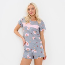 Women's pajamas (T -shirt and shorts) KAFTAN 