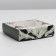 Box for Makarun with low sides, confectionery packaging "Magnolia", 11x 11x 3 cm