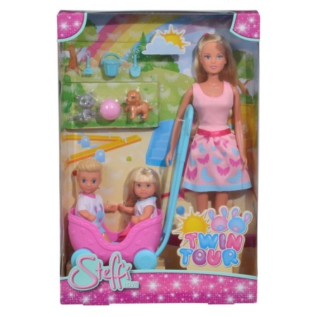 Dolls "Steffi", "Evy", "Timmy", set "Fun walking"-1
