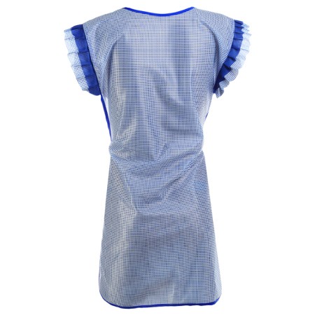 Apron, p. 42-50, height 158-164 cm, cornflower color-2