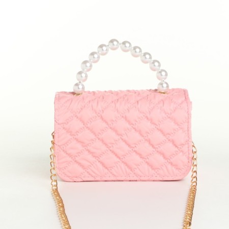 Bag's bag with lightning, pink color-1