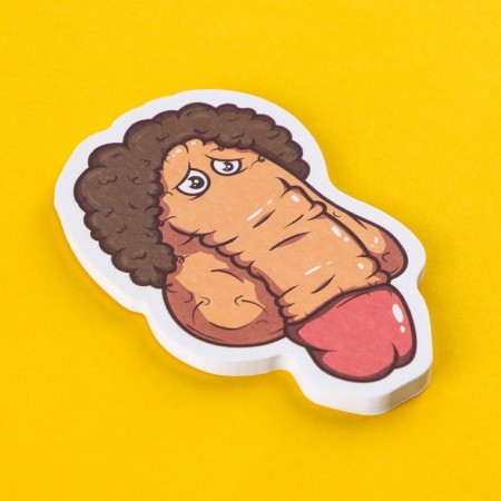 Stickers with a sticky layer “Do not hang your nose”, 30 sheets.-2