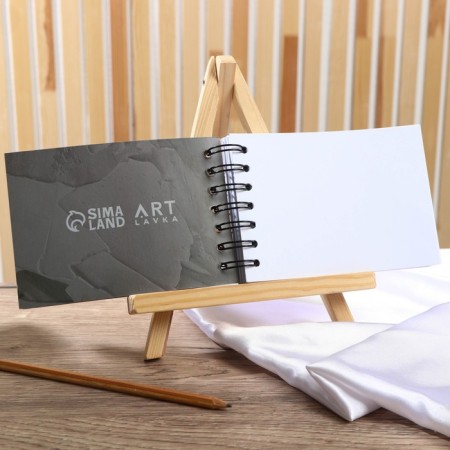 Sketchbook A6, 60 sheets of 190 g/m2 "Gray"-1