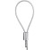 Cable suspension for track tire pipeline, Artline, White, 23126 8, Ritter